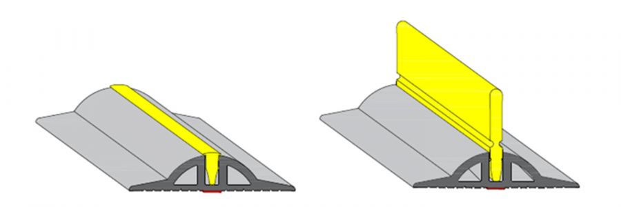 994 BARRIERA DRY 2 in 1<br><small>Offre protezione antiallagamento fino a 6.5 cm di altezza.</small>