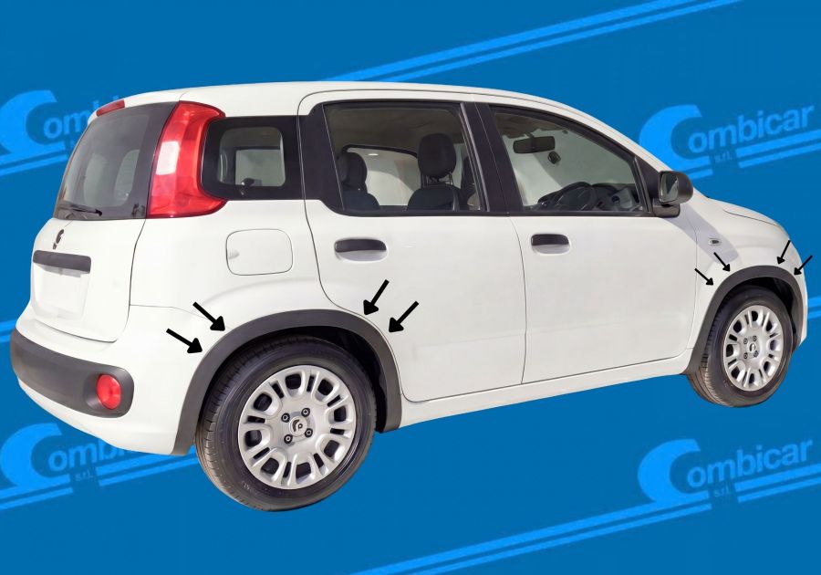 Kit passaruota su misura Fiat panda dal 2012 - III generazione